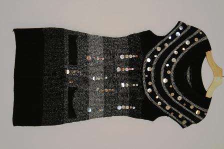 Fabulous Shimmer Sequence Jersey - Size: 34