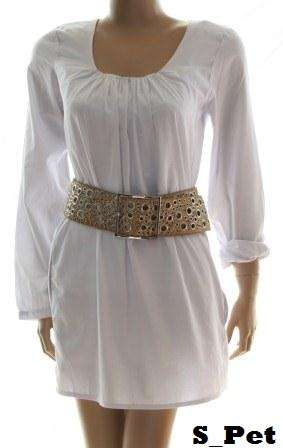 URBAN - Pure Cotton Tunic - Size: Small