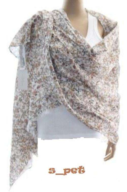 Authentic ZARA Floral Scarf / Shawl / Wrap