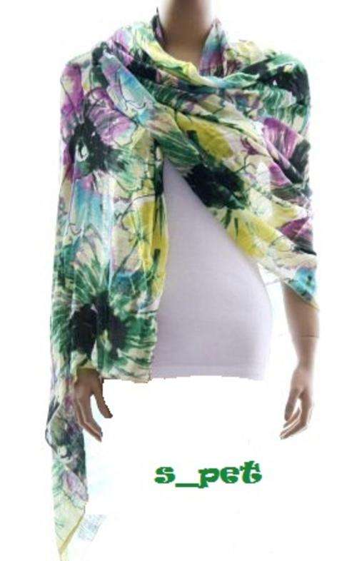 Authentic ZARA Floral Scarf / Shawl / Wrap