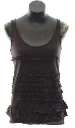 Poetry Ruffle Tank Top - Size: 10