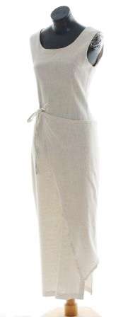 CAVE CANEM Designer Linen Dress - Size - 36