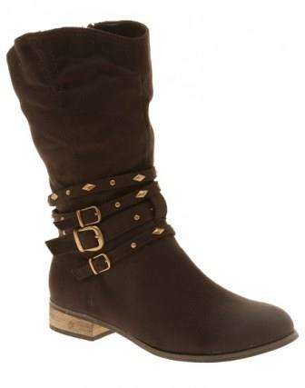 Gino Paoli Biker Boots - Size: 4