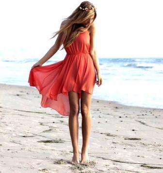Authentic Massimo Dutti Designer Chiffon Dress - Size: 32 [FREE SHIPPING]