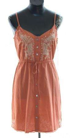 "FOREVER 21" Summer Coral Dress - Size: Small