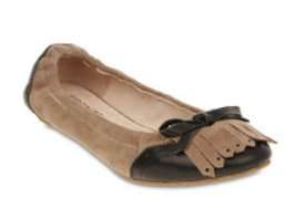 Firenze Genuine Leather Fringed Pumps - Size: 5