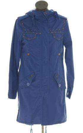 Stylish Studded Parka Jacket/Coat - Size: 32