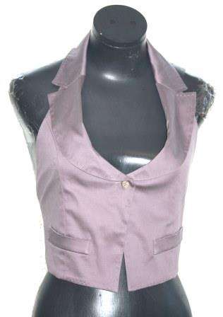SALE!! JENNI BUTTON Elegant Backless Waist Coat - Size: 34