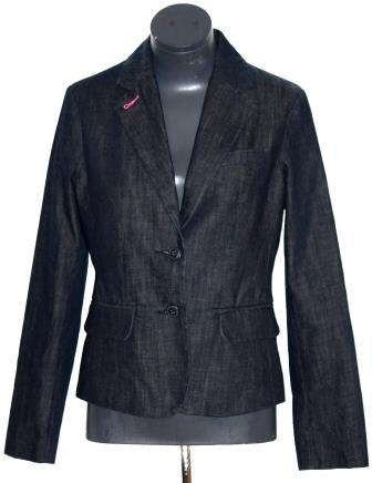 "URBAN" Blazer Style Denim Jacket - Size: Small