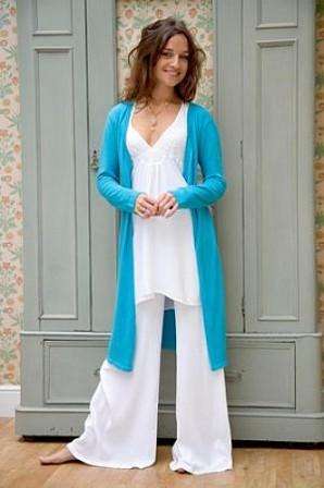Waterfall Long Floaty Cardigan + Matching Pants
