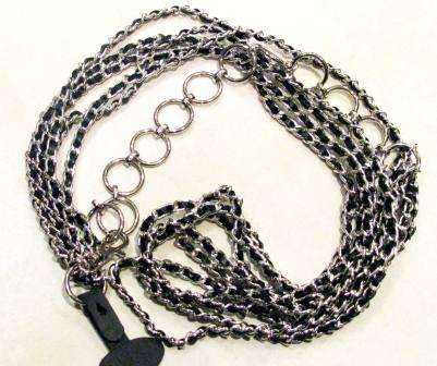 Funky Black Metal Belt