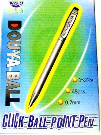 BULK 48 Piece Click Ball Point Pens