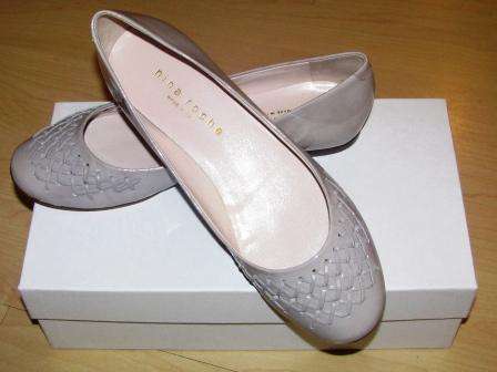 [R2190] Nina Roche Genuine Leather Italian Pump - Size: 5