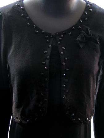 Cute Beaded Bolero - Size: 34