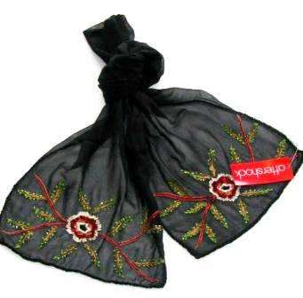 AFTERSHOCK Designer Beaded Scarf