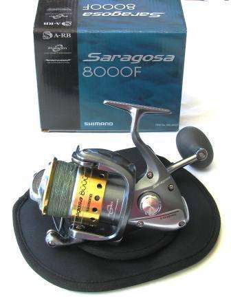 Shimano Saragosa 8000F Reel & F-Gear 8' COMBO