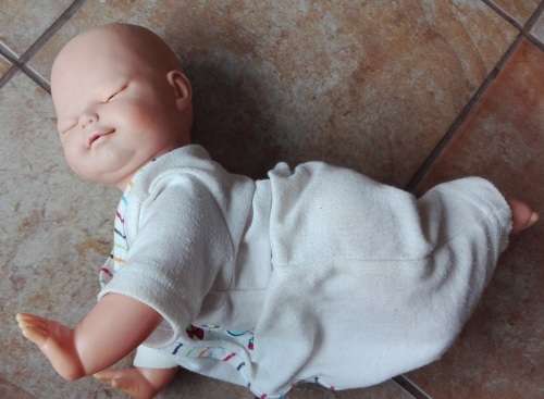 Crawling baby