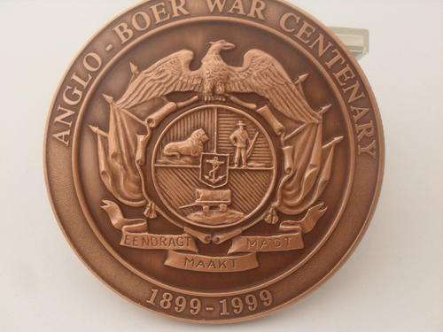 ZAR 100MM GILD  MEDALLION