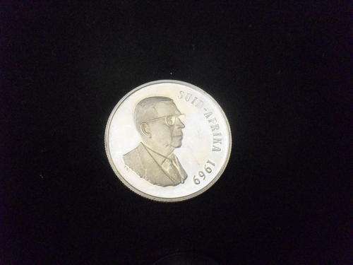 1969 S.AFRICA R1 SILVER AFR PROOF