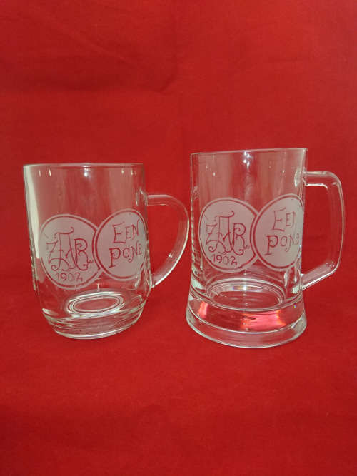 ZAR Burgers Pond Hayworth Beer Mug