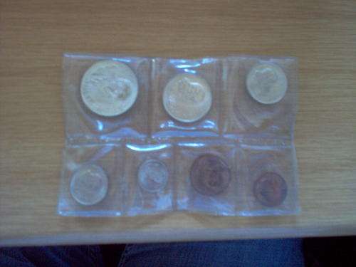 1969 ENG AND AFR UNCIRCULATED COIN SETS
