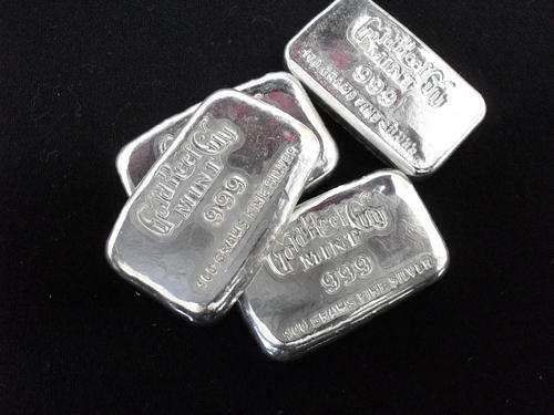 HUNDRED GRAM FINE SILVER CAST BAR