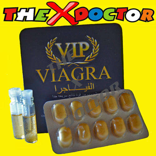 VIP Viagra - Strong Erection Pill for Men - 10 Pills & 2 Time Prolong Toners 7000mg