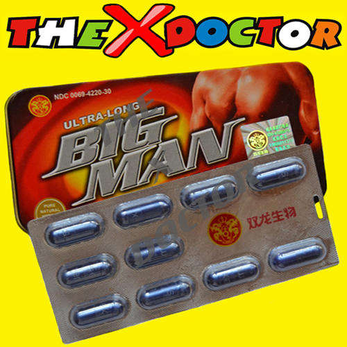 Big Man - Male Enhancement Capsules - 3800mg x 10 Capsules