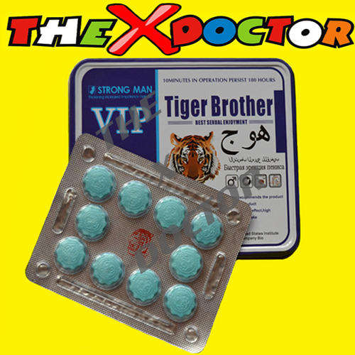 VIP Tiger Brother - Increase your sexual enjoyment - 10 Tablets 2000mg