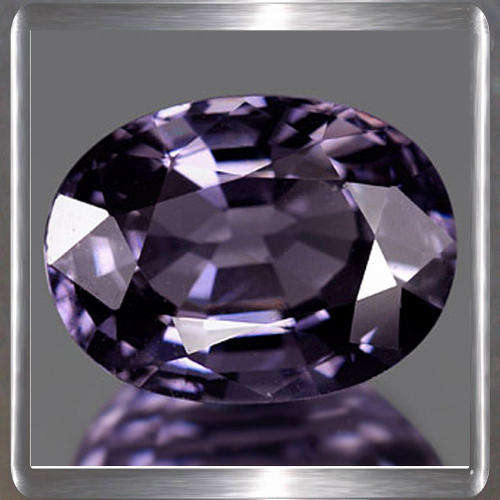 Natural Spinel Violet 3.34ct Oval Cut, Impressive Gemstone