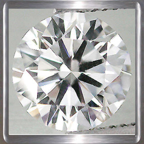 Simulated Diamond White 2.22ct Round Brilliant Cut, Stunning !