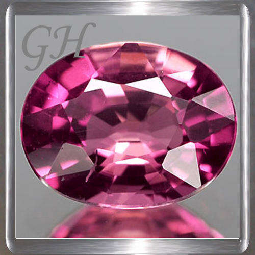 Natural Tourmaline Pink/Purple 1.11ct Oval Cut, Brilliant Gemstone