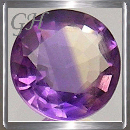 Natural Ametrine Bi-Colour 1.19ct Round Cut, Charming Gemstone
