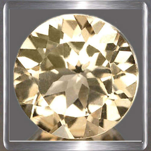 Natural Topaz Light Champagne 0.94ct Round Cut