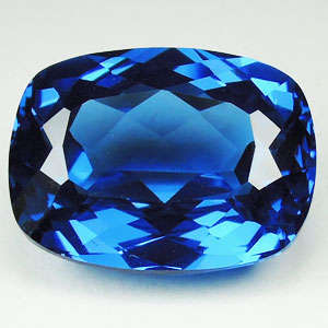 DEEP LONDON BLUE  TOPAZ  WEIGHT:  15.42CT   BRAZIL