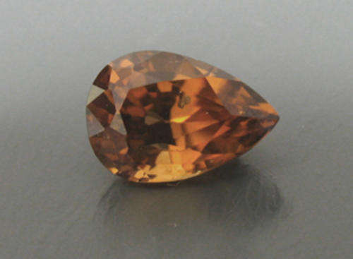 EXQUISITE PEAR SHAPED SPINEL SMOKY BROWN   1.37CT  -MYANMAR