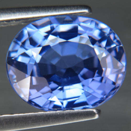 STUNNING CORNFLOWER BLUE  SAPPHIRE   5.10 CT OVAL