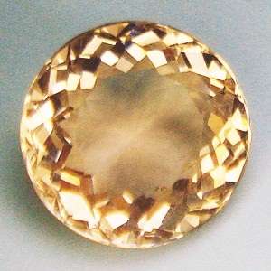 MAGNIFICENT LIGHT ORANGE MORGANITE  16.12 ct (LAB STONE)drilled)