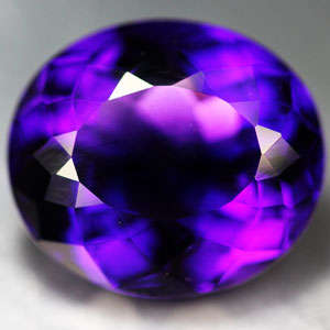 STUNNING DEEP PURPLE AMETHYST   13.85 CT