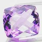 LOVELY LAVENDER PURPLE AMETHYST CUSHION  5.43CT