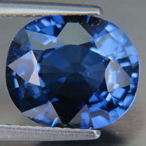 BEAUTIFUL  5.70 CT  RICH  KASHMIR BLUE SAPPHIRE - CUSHION SHAPE