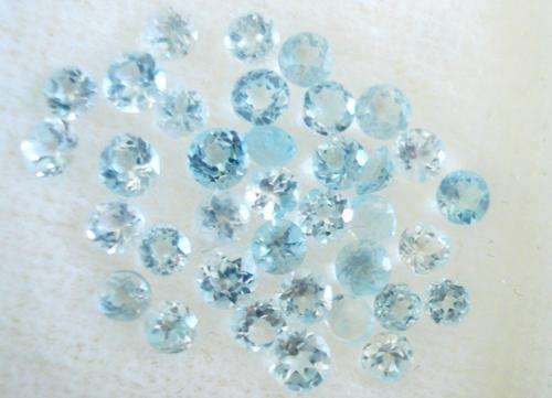LOVELY SEA FOAM PALE BLUE AQUAMARINE LOT  2.62 CT