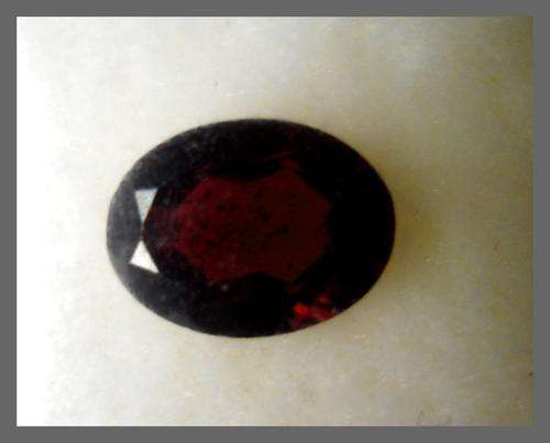 BRILLIANT DEEP RED GARNET  1.57 CT