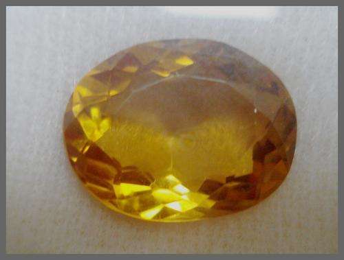 LOVELY GOLDEN  CITRINE   OVAL  9.72CT