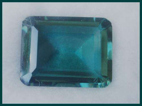 STUNNING   GREEN  AMETHYST   EMERALD CUT    18.80 CT WITH GEM REPORT