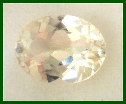 BRILLIANT  PALE YELLOW LEMON CITRINE  1.82CT