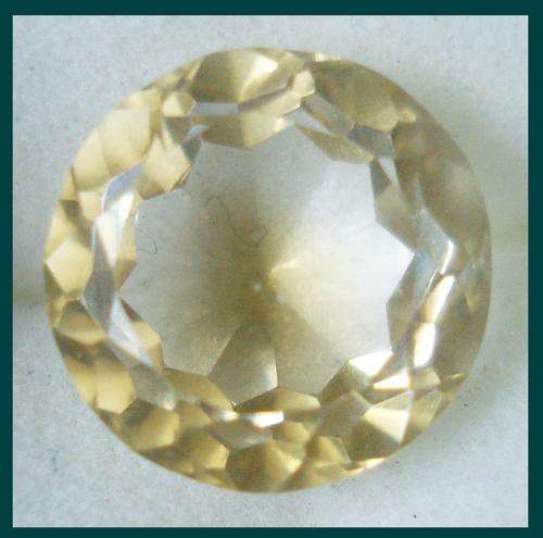 BEAUTIFUL ROUND LEMON CITRINE  4.83CT