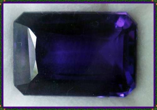 STUNNING DEEP PURPLE AMETHYST -  10.86CT   SOUTH AMERICA