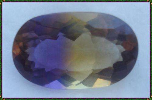 ABSOLUTELY STUNNING AMETRINE - PURPLE AND GOLD  4.5CT