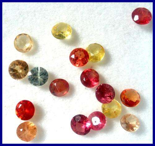 LOVELY SET OF NATURAL SONGEA SAPPHIRES  1.22CT